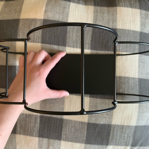 NWOT Super Cute Black Metal Cloud ☁️ Shelf - Picture 4 of 5